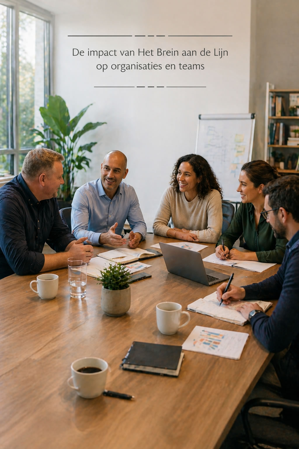 De impact van Het Brein aan de Lijn op organisaties en teams