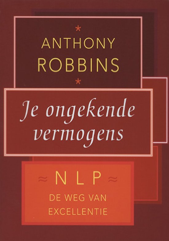 Boek tony robbins je ongekende vermogen